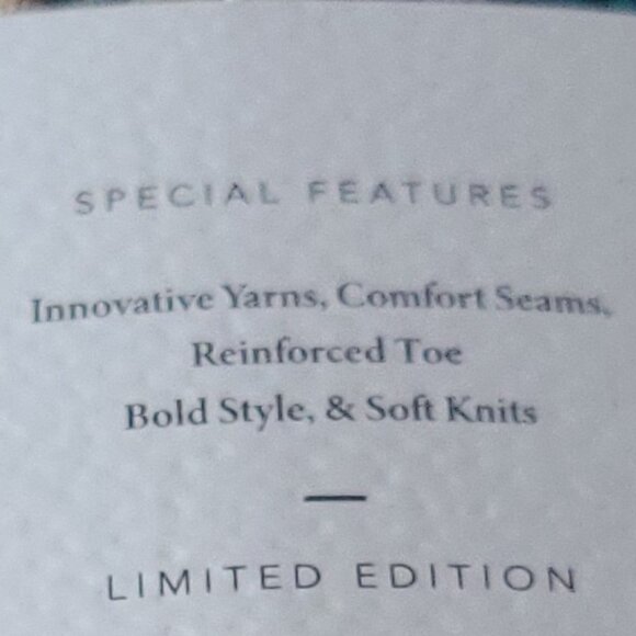 WOMENS GOLD TOE TURN CUFF MIDI CREW SOCKS LIMITED DESIGNER COLLECTOR EDITION - Picture 5 of 10